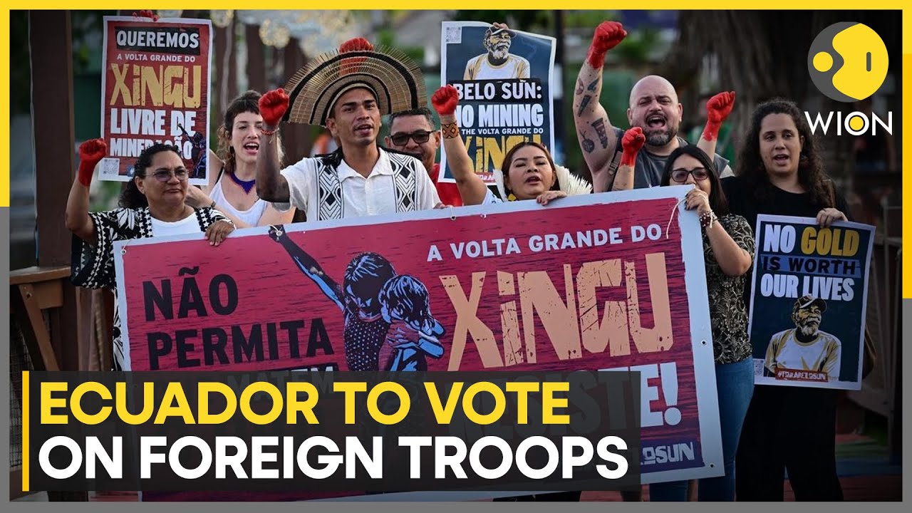 Ecuador: Thousands Protest Ahead of Referendum | Foreign Military Bases To Return To Ecuador? | WION