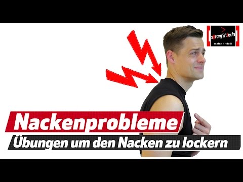 Schwellung im Hals mit einer zervikalen Osteochondrose Schmerzen im Rücken zwischen den Schulterblättern Temperatur