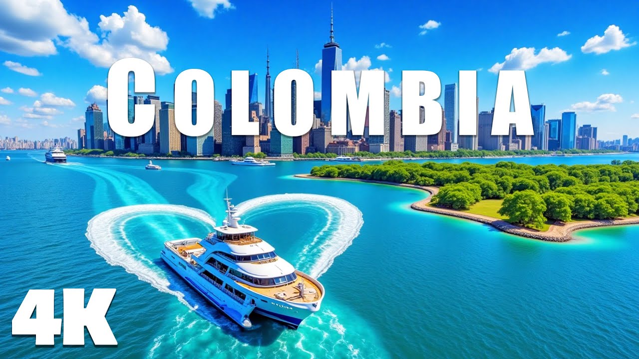 Colombia in 4K - Uncovering Hidden Gems & Incredible Scenes with Deep House Chill Music