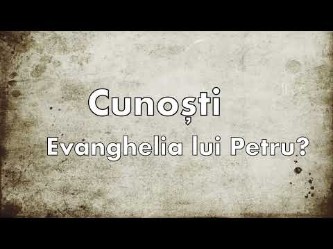 Daniel Branzei: Cunoști Evanghelia lui Petru?