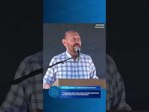 Dr. Gildo Insfrán, Gobernador de Formosa - 23/9/2025