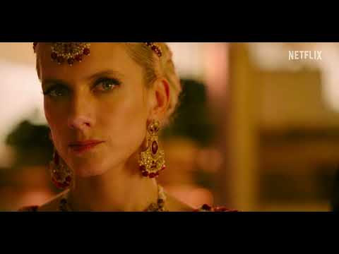 Murder Mystery 2 official trailer still showing the Spitzes in Paris with the Eiffel Tower