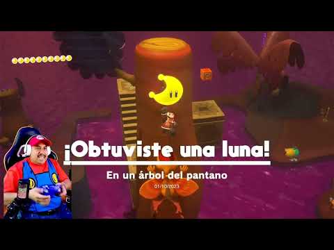 SUPER MARIO ODYSSEY (Reino Perdido) Modo Historia 20 Energilunas & 50 Monedas Moradas