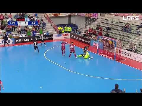 Gol Javi Alonso (2-3) ElPozo Murcia - Levante UD FS. J24, 1Div. LNFS