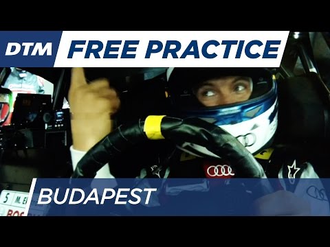 Audi joking with Ekström - DTM Budapest 2016
