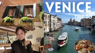 【Venice vlog】水の都ベネチア2泊3日旅🇮🇹🍕 ディナー🍷 ｜ガラスの離島ムラーノ島🚤｜現地在住ネコと戯れ🐈🐈‍⬛ ｜コスパホテルルームツアー