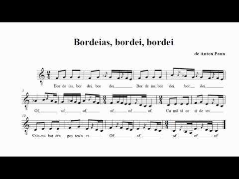 Anton Pann – Bordeiaş, bordei, bordei
