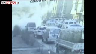 Sewer Blast Throws Young Boy Into The Air