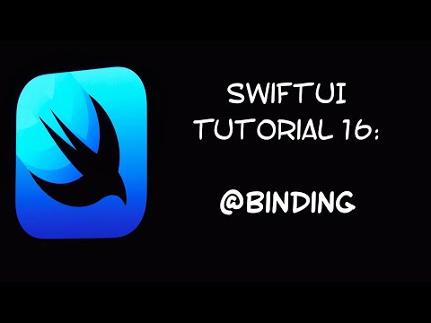 SwiftUI Tutorial 16: @Binding - Passing down state to child views