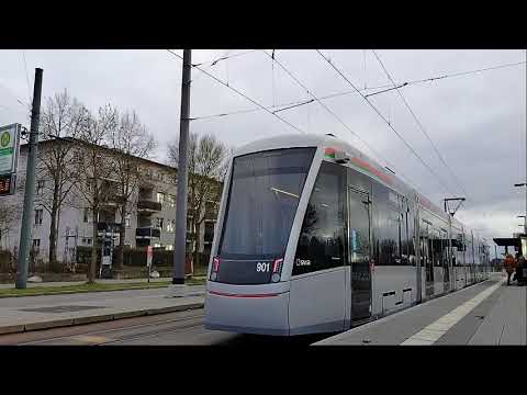 Neue Straßenbahn in Augsburg