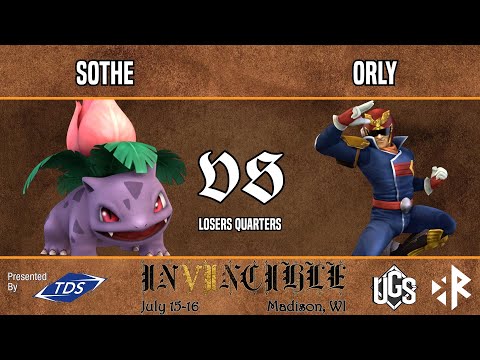 Invincible VII - Losers Quarters - Sothe(Ivysaur) Vs. ORLY(Captain Falcon)