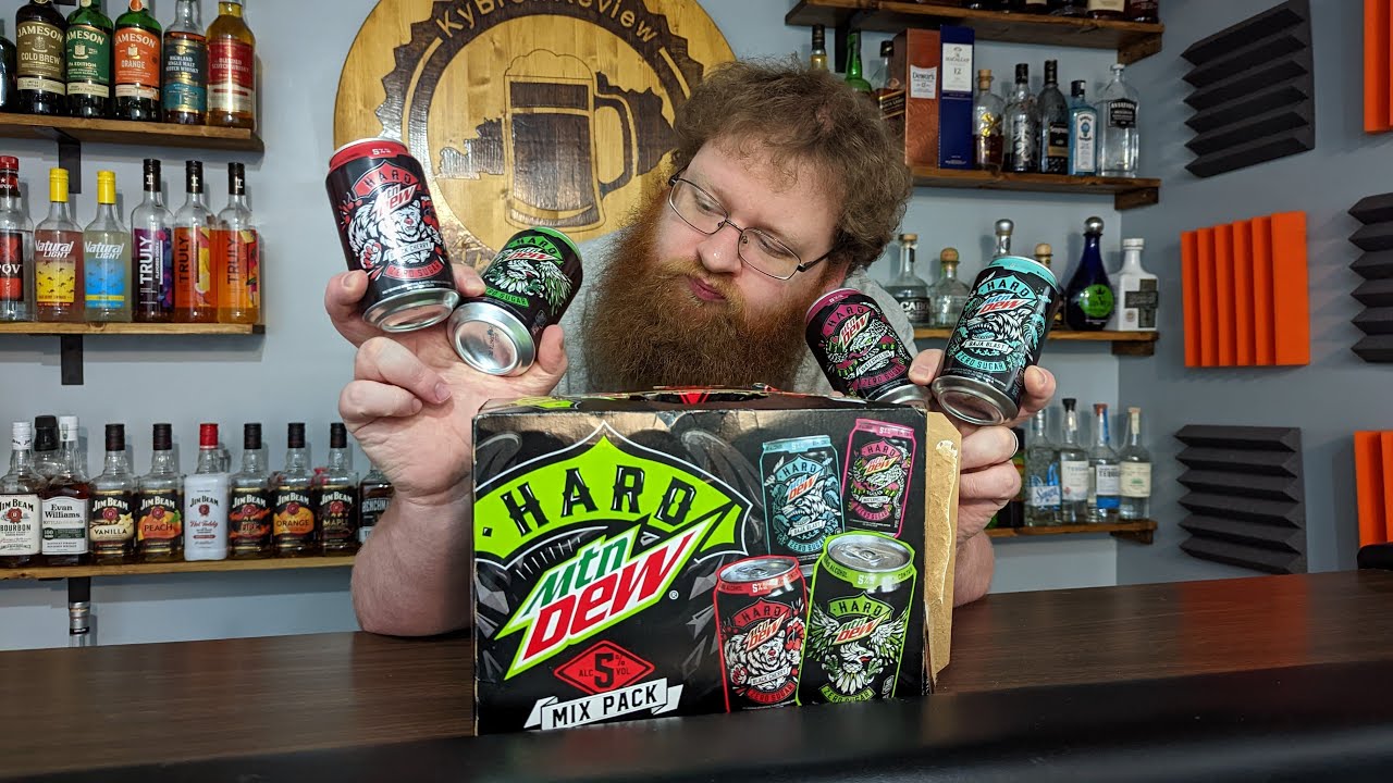 Hard Mountain Dew Variety Pack Review!