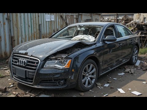 Extreme Audi A8 Restoration – From Wreck to Brand New