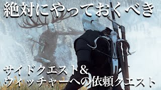 絶対にやっておくべきサイドクエストランキング ウィッチャー3