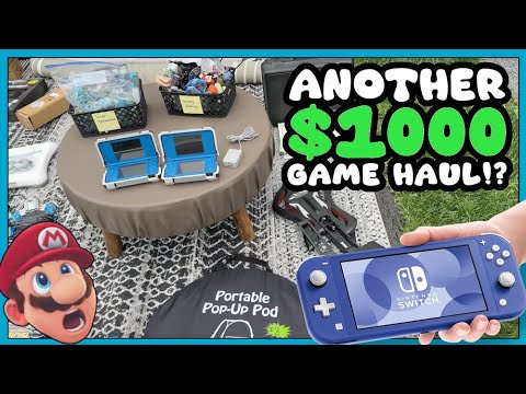 Another INSANE $1000 Retro Game Haul!  || NES Video Game Hunting!