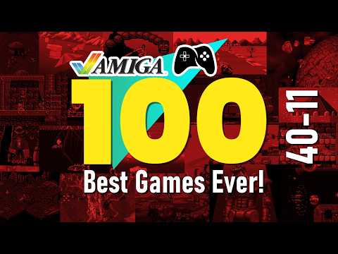 100 Best Amiga Games EVER | Part 3 - 40-11 #ranking