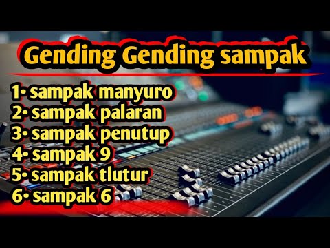 Kumpulan Gending Gending sampak @one31official