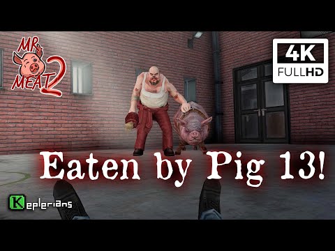 MR. MEAT 2 Full CUTSCENES 🍖 | EATEN by PIG 13 | 4K FULL HD