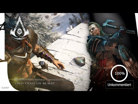 Valhalla Diary : 4K Opale Map für Englaland und Nordvege (3840x2160/60)