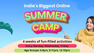 India's Biggest Online Summer Camp 2022 | The Hobby Tribe