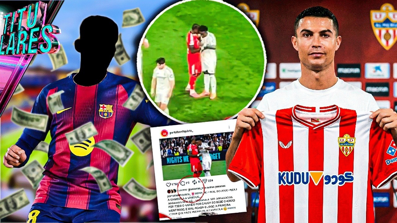 ¡Fuera x pedir jersey a Vini! Prestianni da Like | CR7 al Almería | Barça tendrá 110 MDE para fichar
