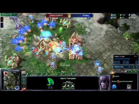 SeKo Starcraft - HOTS SC2 Pro Replays - Grubby vs Lollipop - Dark Templar Racing