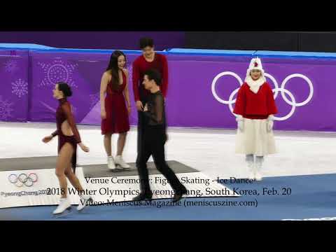 Ice Dance Figure Skating Venue Ceremony - 2018 Winter Olympics - Meniscus Magazine
