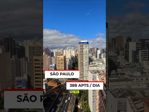 388 apartamentos/dia em São Paulo