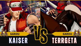 FF:CotW 🐺 KAISER (Terry Bogard) vs TERRGETA (Mr.Karate)⭐Replay Match - FATAL FURY: CotW - 6/26