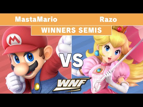 WNF 1.7 - MastaMario (Mario) vs Razo (Peach) Winners Semi Finals - Smash Ultimate