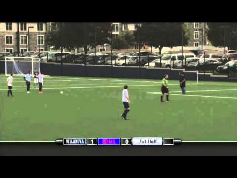 Nick Mantegna's TV Soccer Play by Play Highlights Villanova vs. DePaul