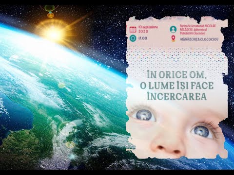 Ierom. NICOLAE BĂLĂŞOIU - În orice om, o lume îşi face încercarea - prima parte