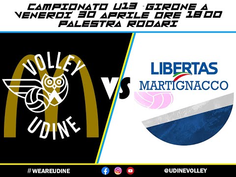 U13 McDonald's Udine Volley - Libertas Martignacco