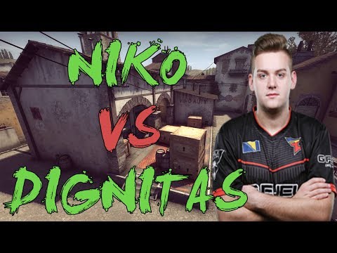 CSGO: POV FaZe NiKo vs dignitas (25/12) inferno @ ECS Season 3 EU