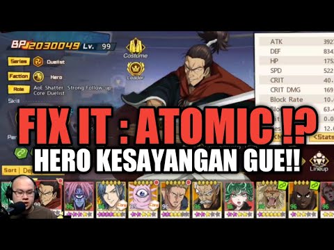 FIX IT : ATOMIC / TTM ?? || One Punch Man The Strongest