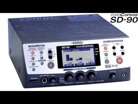 Jazz Funk Demo - Roland/Edirol SD-90 Studio Canvas Demo - 10JzFunk.mid