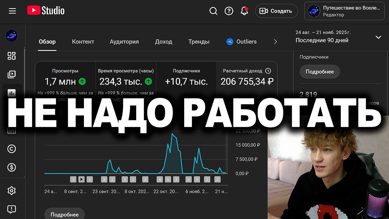 видео из г0вна и палок = 130.000 руб/мес