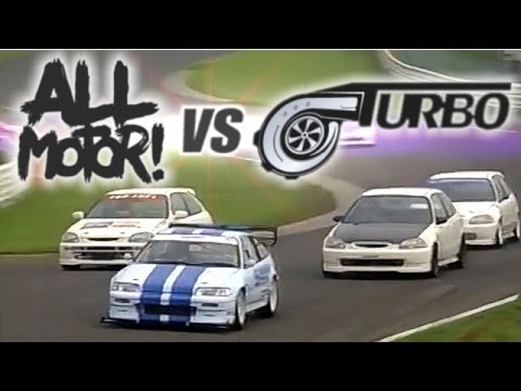 [ENG CC] N/A vs. Turbo - the ultimate Civic EK battle Tsukuba HV34