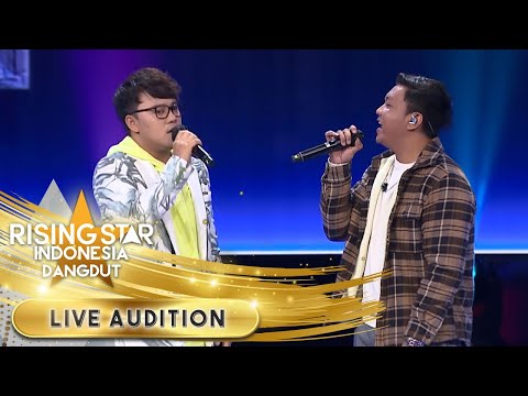 Denny Ft Danang Nyanyi Lagu [Kartonyono Medot Janji] | Live Audition | Rising Star Indonesia Dangdut