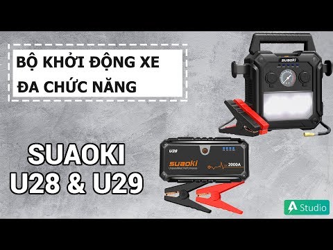 Trên tay bộ khởi động xe 