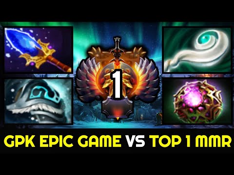 GPK Mid Queen of Pain — Intense Game vs TOP 1 MMR
