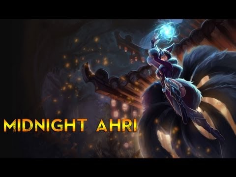 League of Legends - Midnight Ahri Skin