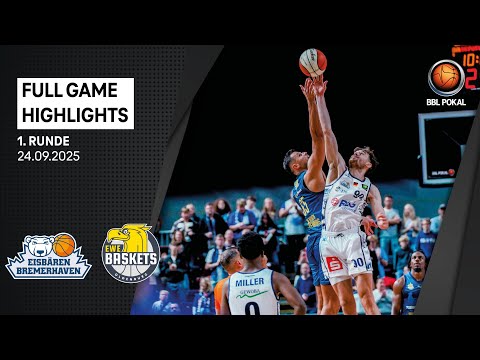 Eisbären Bremerhaven vs. EWE Baskets Oldenburg - Full Game Highlights - BBL Cup 1st Round 2025/26