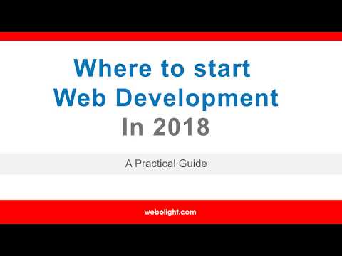Web Development in 2018