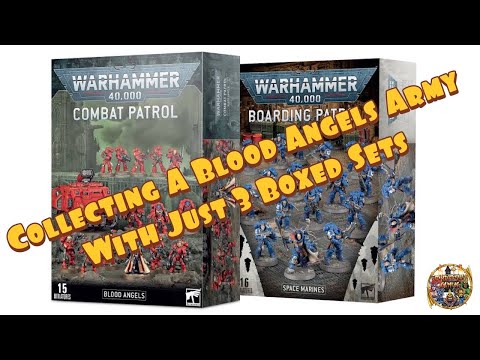 Collecting A Blood Angels Army With Just 3 Boxed Sets!