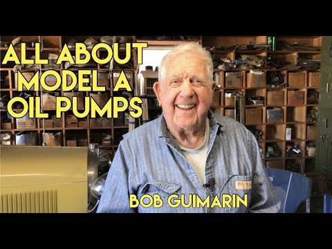 Ford Model A engine oil pumps with Model A expert Bob Guimarin