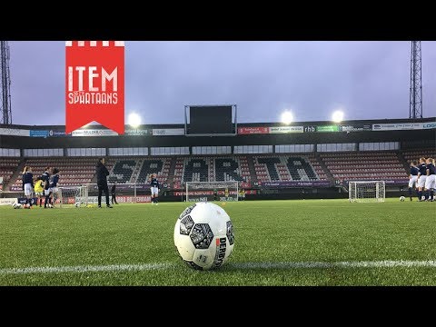 Eerste training vrouwen Sparta-JVOZ op Het Kasteel