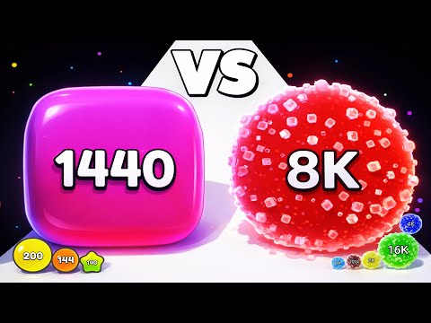 PUFF UP 🟠🔥 vs 2048 MARMALADE ∞ ASMR Number Ball Merge Math Gameplay Android iOS QW8755