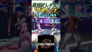 スト6 ウメハラ 完璧すぎるウメ豪鬼 #streetfighter #ストリートファイター6 #スト6