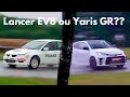 J'ai eu peur ! Yaris GR Vs Mitsubishi Lancer EVO 8